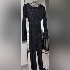 LUCY IN THE SKY Sparkle Jumpsuit